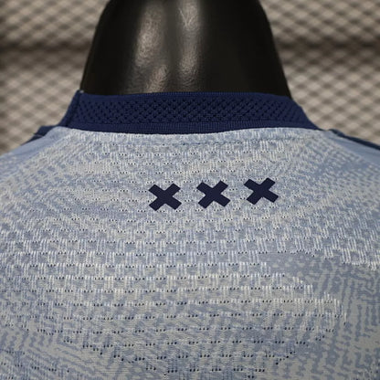 Maglia Ajax Third 26/27 Player Uomo Azzurro | Maglia da Calcio - CalcioVivo