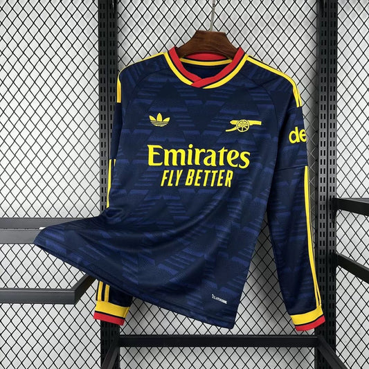 Maglia Arsenal Away 26/27 Manica Lunga Uomo Blu Navy | Maglia da Calcio - CalcioVivo