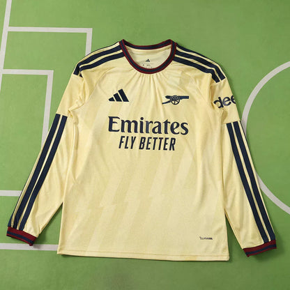 Maglia Arsenal Third Manica Lunga 26/27 Uomo Giallo | Maglia da Calcio - CalcioVivo