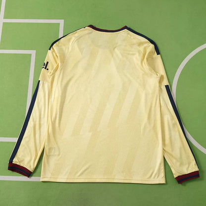 Maglia Arsenal Third Manica Lunga 26/27 Uomo Giallo | Maglia da Calcio - CalcioVivo