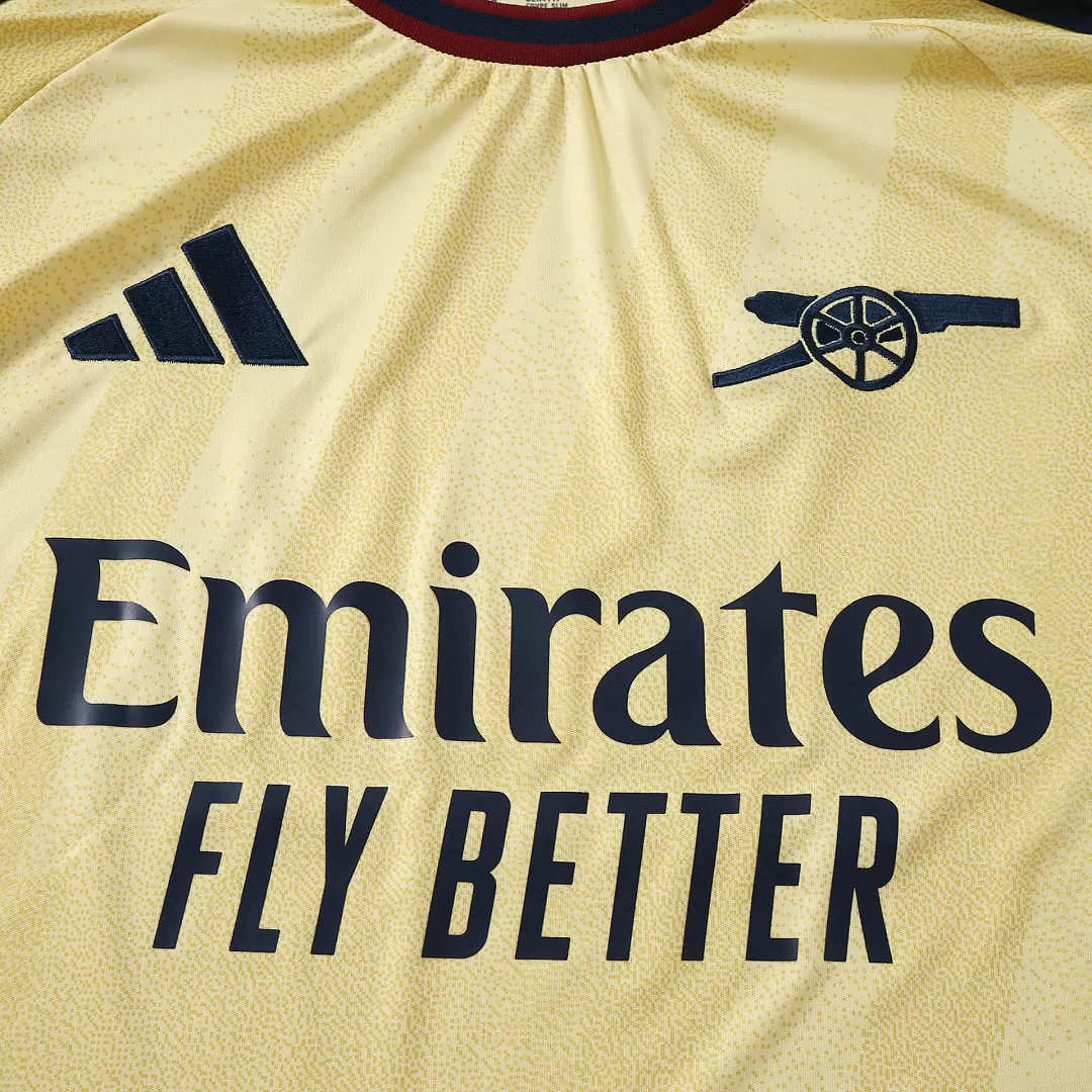 Maglia Arsenal Third Manica Lunga 26/27 Uomo Giallo | Maglia da Calcio - CalcioVivo