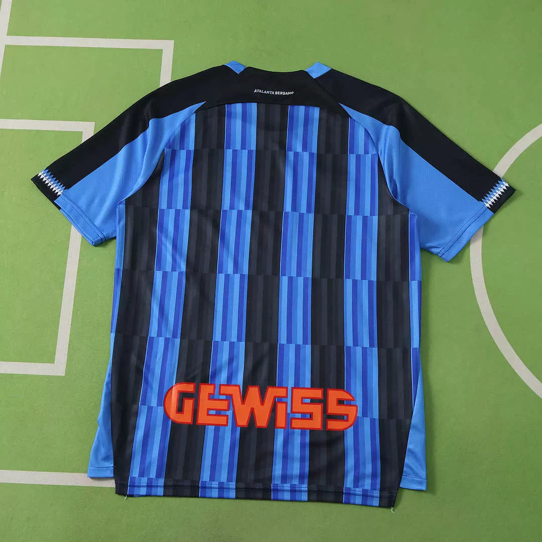Maglia Atalanta Home 26/27 Uomo Nero e Azzurro | Maglia da Calcio - CalcioVivo