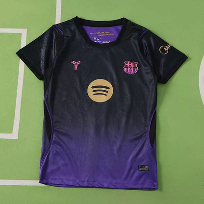 Maglia Barcelona Away 26/27 Donna Nero e Viola | Maglia da Calcio - CalcioVivo