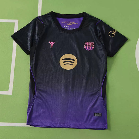 Maglia Barcelona Away 26/27 Donna Nero e Viola | Maglia da Calcio - CalcioVivo