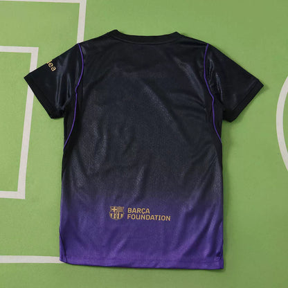 Maglia Barcelona Away 26/27 Donna Nero e Viola | Maglia da Calcio - CalcioVivo