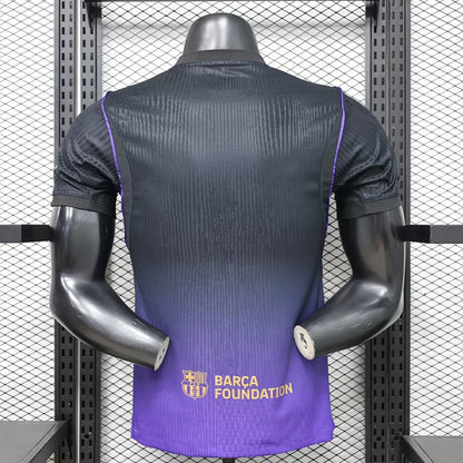 Maglia Barcelona Away 26/27 Player Uomo Nero/Viola | Maglia da Calcio