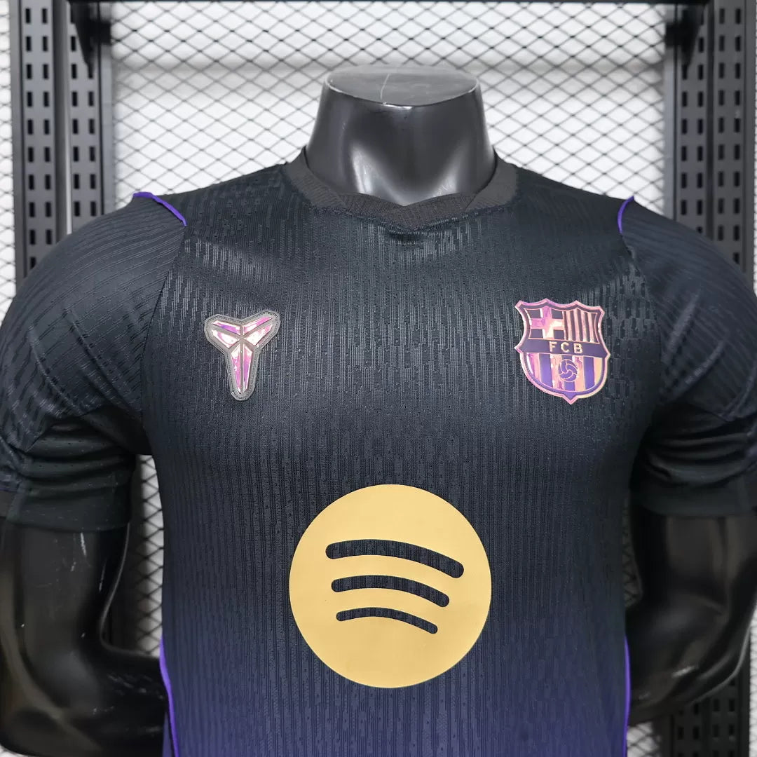 Maglia Barcelona Away 26/27 Player Uomo Nero/Viola | Maglia da Calcio