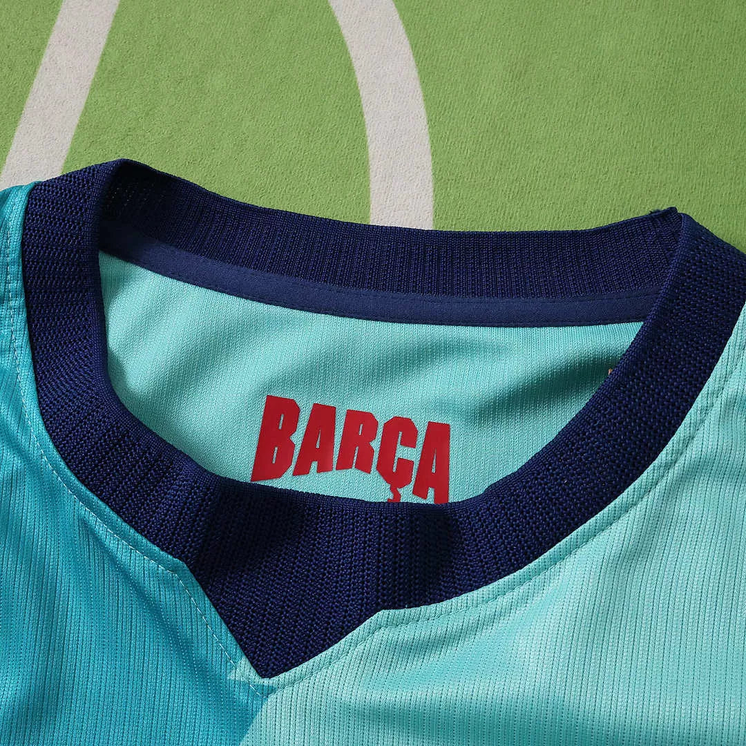 Maglia Barcelona Third 26/27 Manica Lunga Uomo Azzurro | Maglia da Calcio