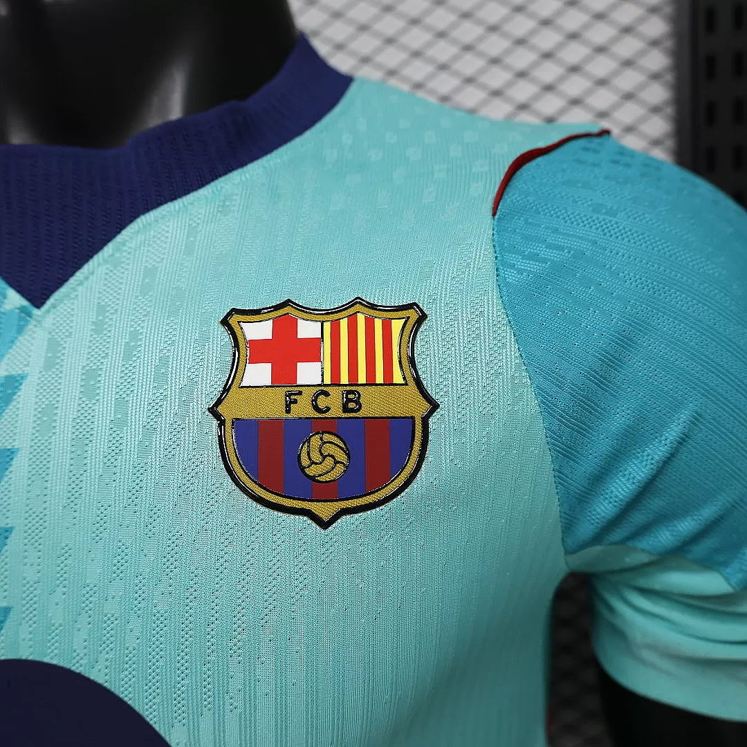 Maglia Barcelona Third 26/27 Player Uomo Azzurro | Maglia da Calcio - CalcioVivo