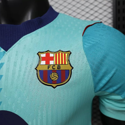 Maglia Barcelona Third 26/27 Player Uomo Azzurro | Maglia da Calcio - CalcioVivo