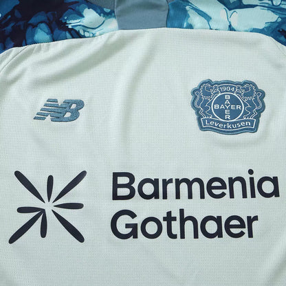 Maglia Bayer Leverkusen Away 26/27 Uomo Bianco e Blu | Maglia da Calcio - CalcioVivo