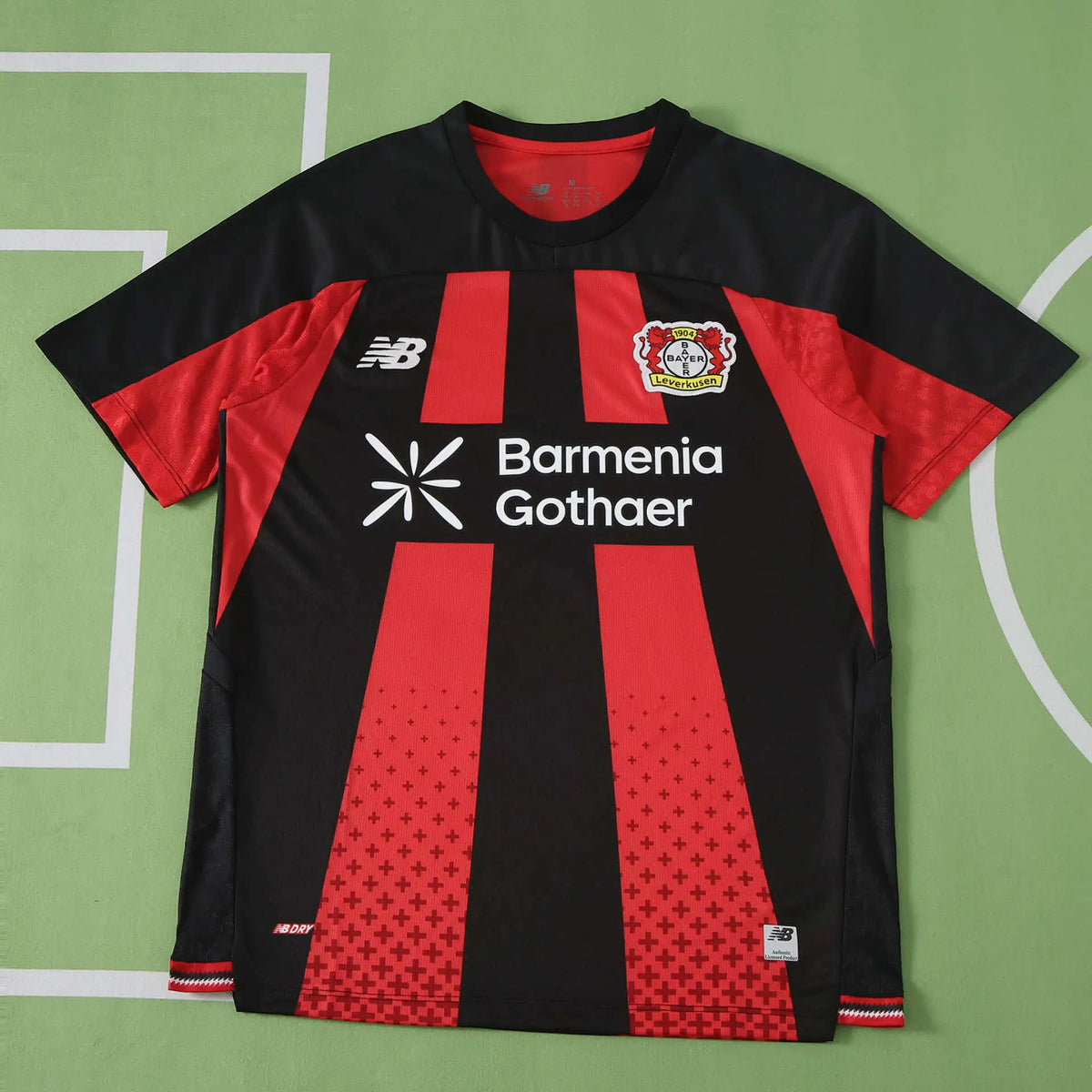 Maglia Bayer Leverkusen Home 26/27 Uomo Nero e Rosso | Maglia da Calcio - CalcioVivo