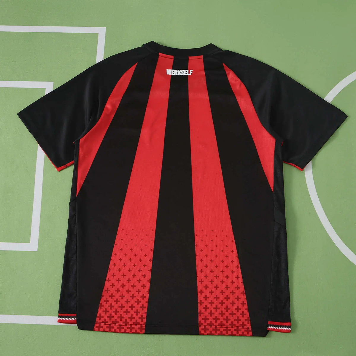 Maglia Bayer Leverkusen Home 26/27 Uomo Nero e Rosso | Maglia da Calcio - CalcioVivo
