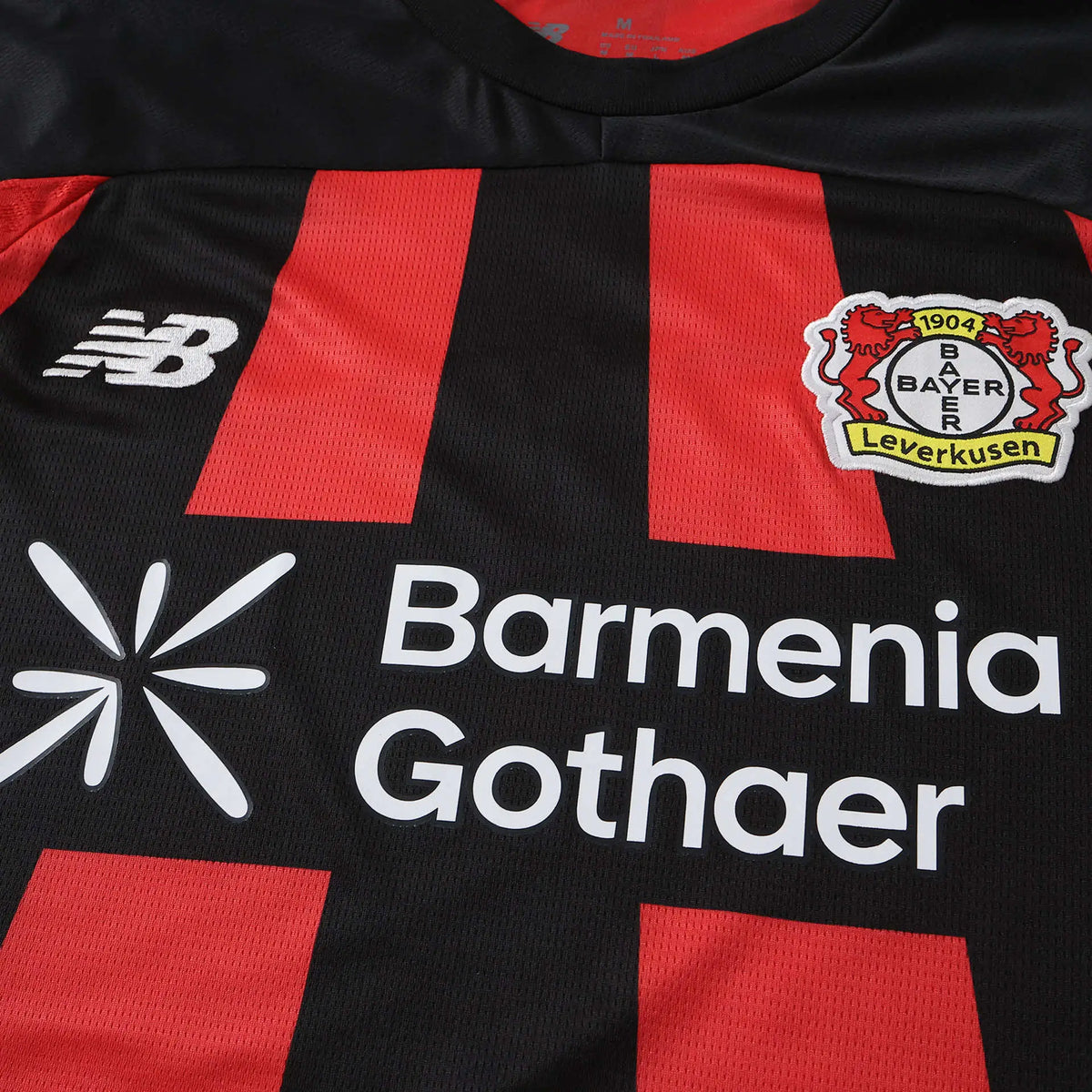 Maglia Bayer Leverkusen Home 26/27 Uomo Nero e Rosso | Maglia da Calcio - CalcioVivo