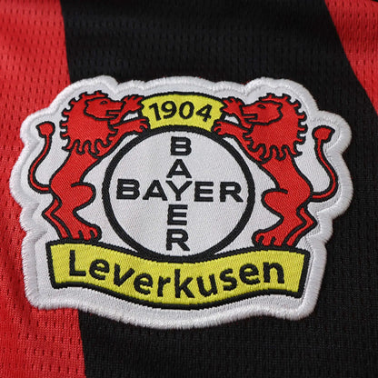Maglia Bayer Leverkusen Home 26/27 Uomo Nero e Rosso | Maglia da Calcio - CalcioVivo