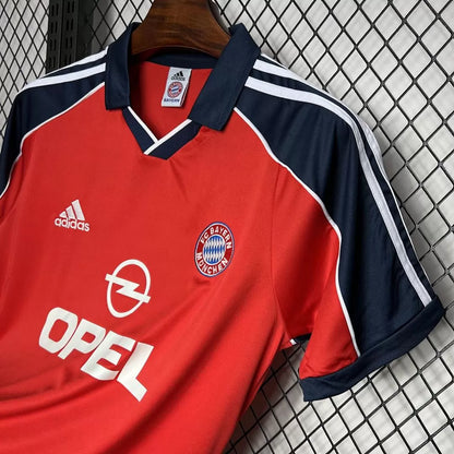 Maglia Bayern Munich Home 00/01 Retro Uomo Rosso | Maglia da Calcio
