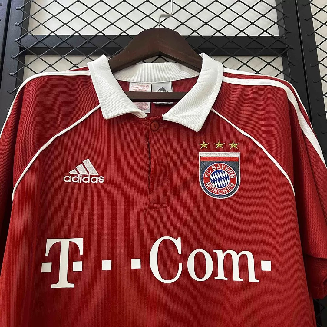 Maglia Bayern Munich Home 05/06 Retro Uomo Rosso | Maglia da Calcio