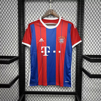 Maglia Bayern Munich Home 14/15 Retro Uomo Rosso e Blu | Maglia da Calcio