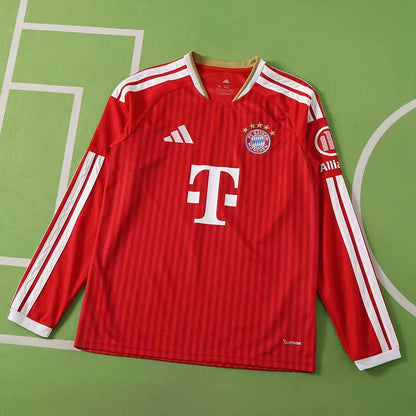 Maglia Bayern Munich Home 26/27 Manica Lunga Uomo Rosso | Maglia da Calcio