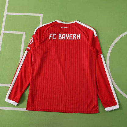 Maglia Bayern Munich Home 26/27 Manica Lunga Uomo Rosso | Maglia da Calcio