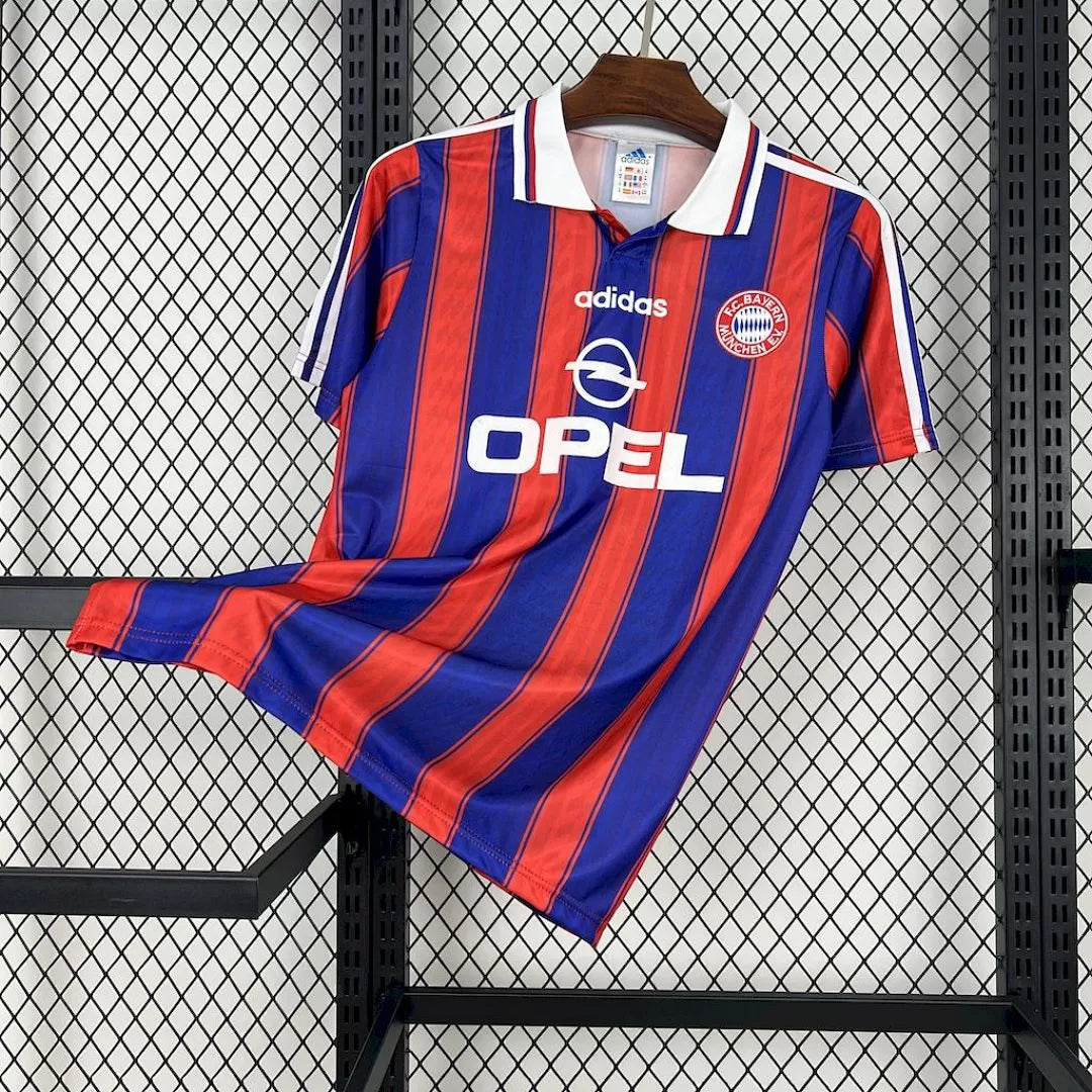 Maglia Bayern Munich Home 95/97 Retro Uomo Blu | Maglia da Calcio