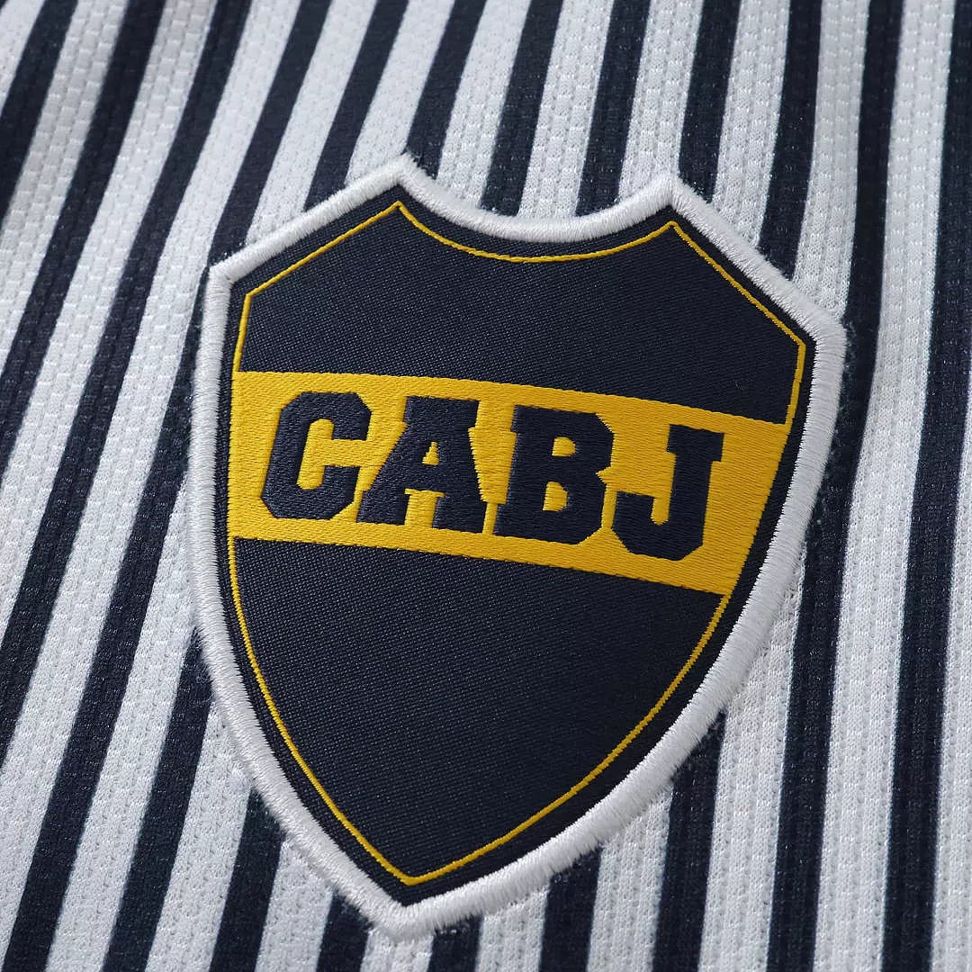 Maglia Boca Juniors Away 26/27 Uomo Bianco e Nero | Maglia da Calcio - CalcioVivo