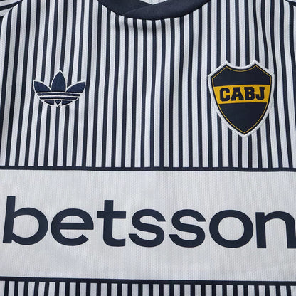 Maglia Boca Juniors Away 26/27 Uomo Bianco e Nero | Maglia da Calcio - CalcioVivo