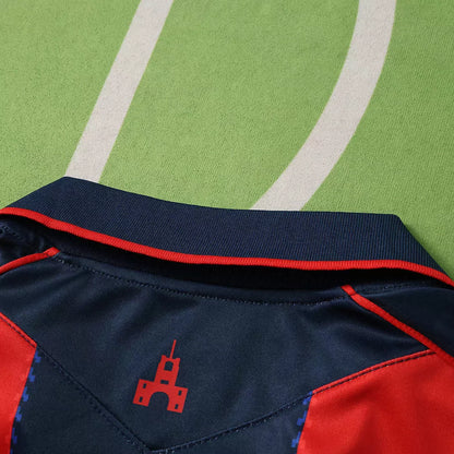 Maglia Bologna Home 26/27 Uomo Rosso e Blu Navy | Maglia da Calcio