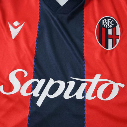 Maglia Bologna Home 26/27 Uomo Rosso e Blu Navy | Maglia da Calcio
