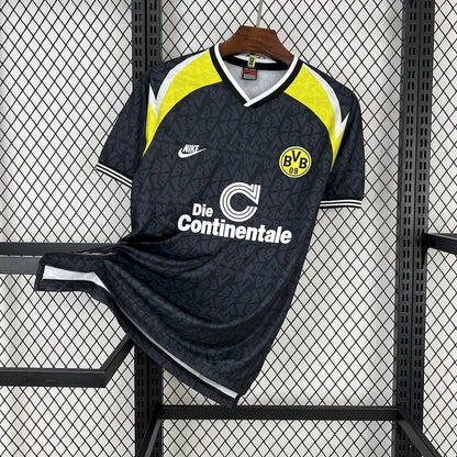 Maglia Borussia Dortmund Away 95/96 Retro Uomo Nero | Maglia da Calcio