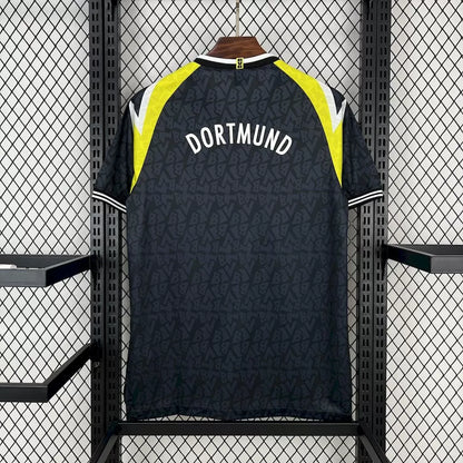 Maglia Borussia Dortmund Away 95/96 Retro Uomo Nero | Maglia da Calcio