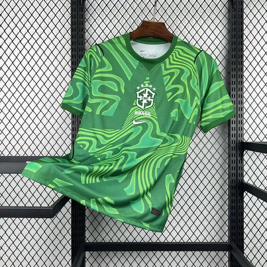 Maglia Brasile Portiere 2026 Uomo Verde | Maglia da Calcio - CalcioVivo