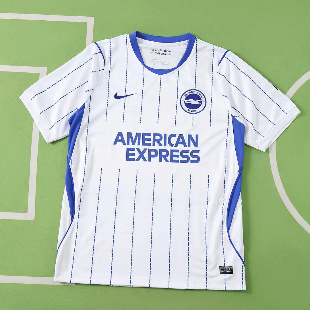 Maglia Brighton Away 26/27 Uomo Bianco | Maglia da Calcio - CalcioVivo