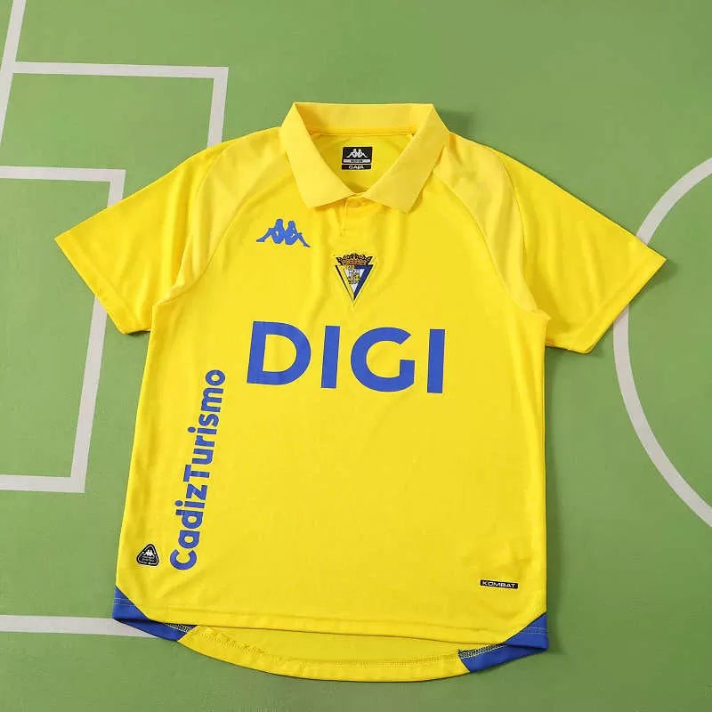 Maglia Cádiz Home 26/27 Uomo Giallo | Maglia da Calcio