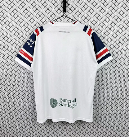 Maglia Cagliari Away 26/27 Uomo Bianco | Maglia da Calcio - CalcioVivo
