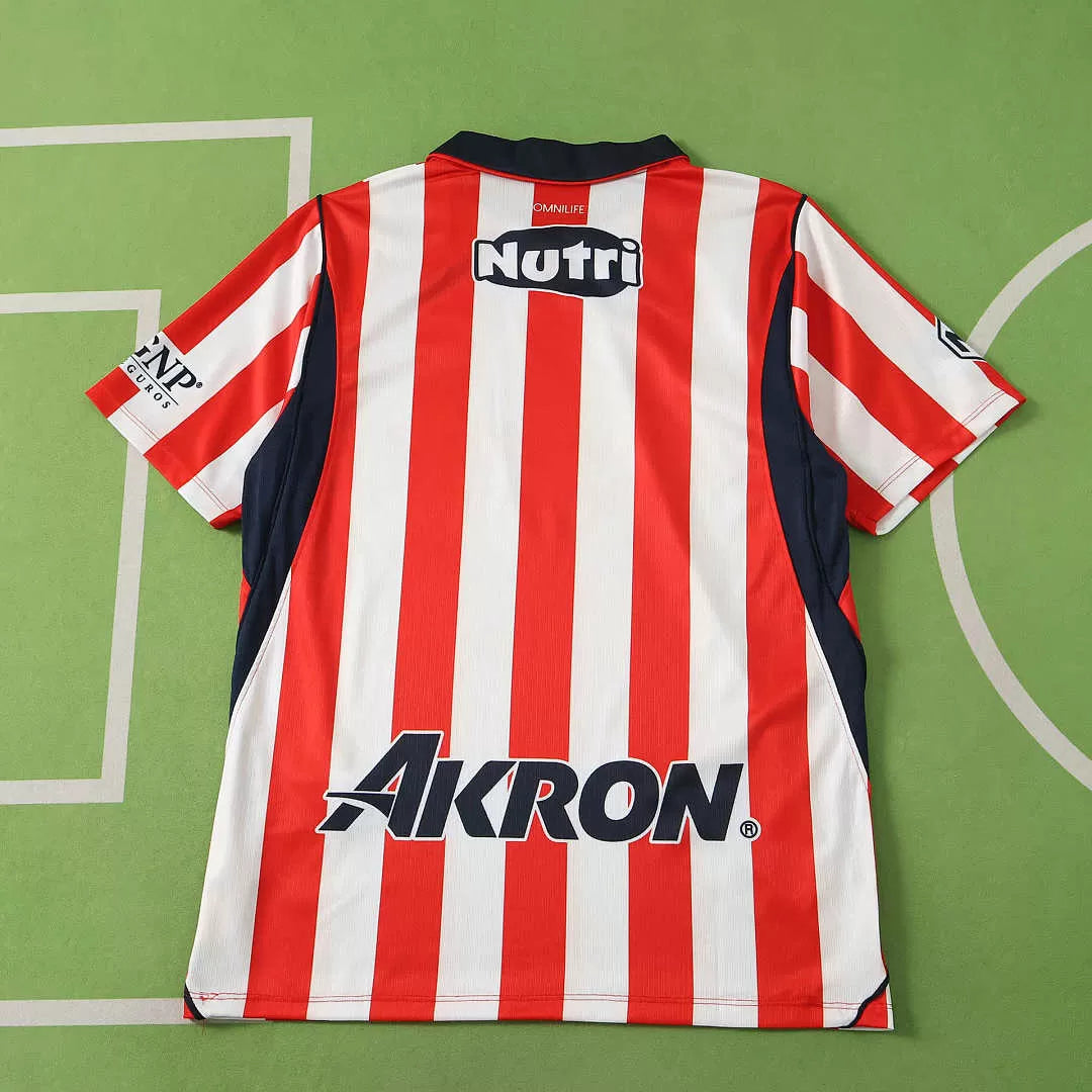 Maglia CD Guadalajara Home 26/27 Uomo Rosso e Bianco | Maglia da Calcio - CalcioVivo