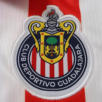 Maglia CD Guadalajara Home 26/27 Uomo Rosso e Bianco | Maglia da Calcio - CalcioVivo