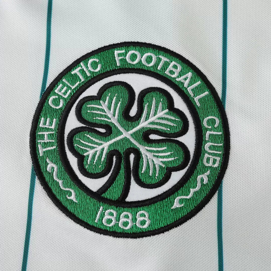 Maglia Celtic Away 84/86 Retro Uomo Bianco | Maglia da Calcio