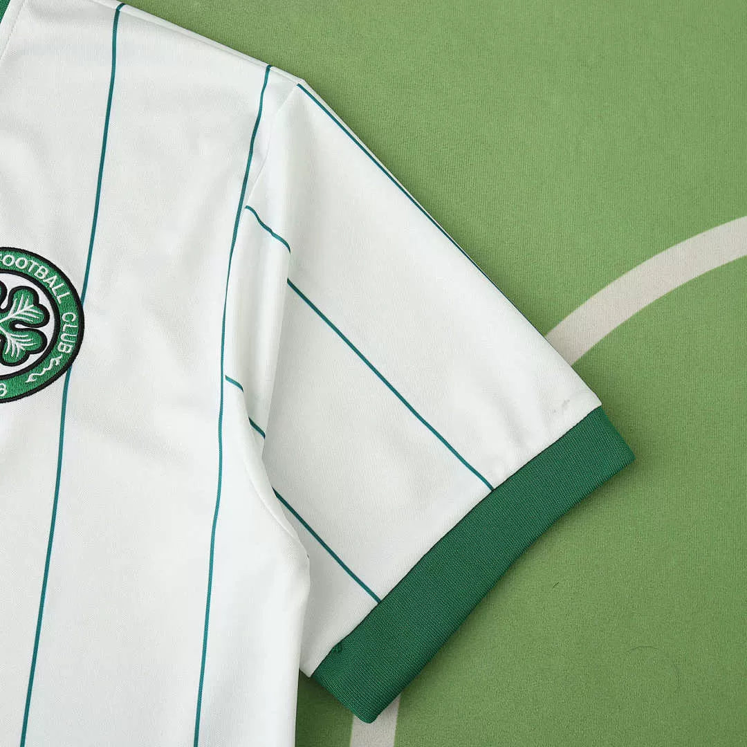 Maglia Celtic Away 84/86 Retro Uomo Bianco | Maglia da Calcio