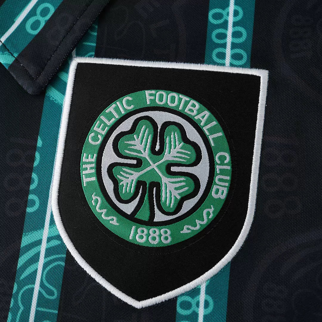 Maglia Celtic Away 92/93 Retro Uomo Nero | Maglia da Calcio