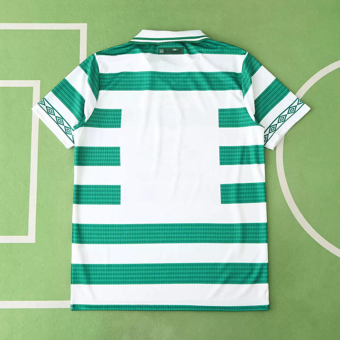 Maglia Celtic Home 97/99 Retro Uomo Verde e Bianco | Maglia da Calcio