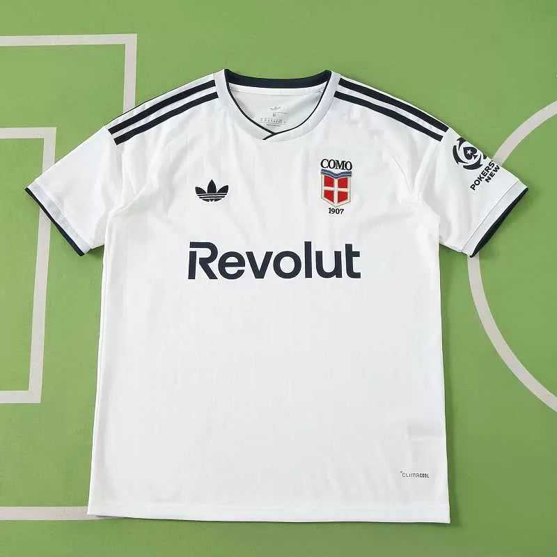 Maglia Como Away 26/27 Uomo Bianco | Maglia da Calcio - CalcioVivo