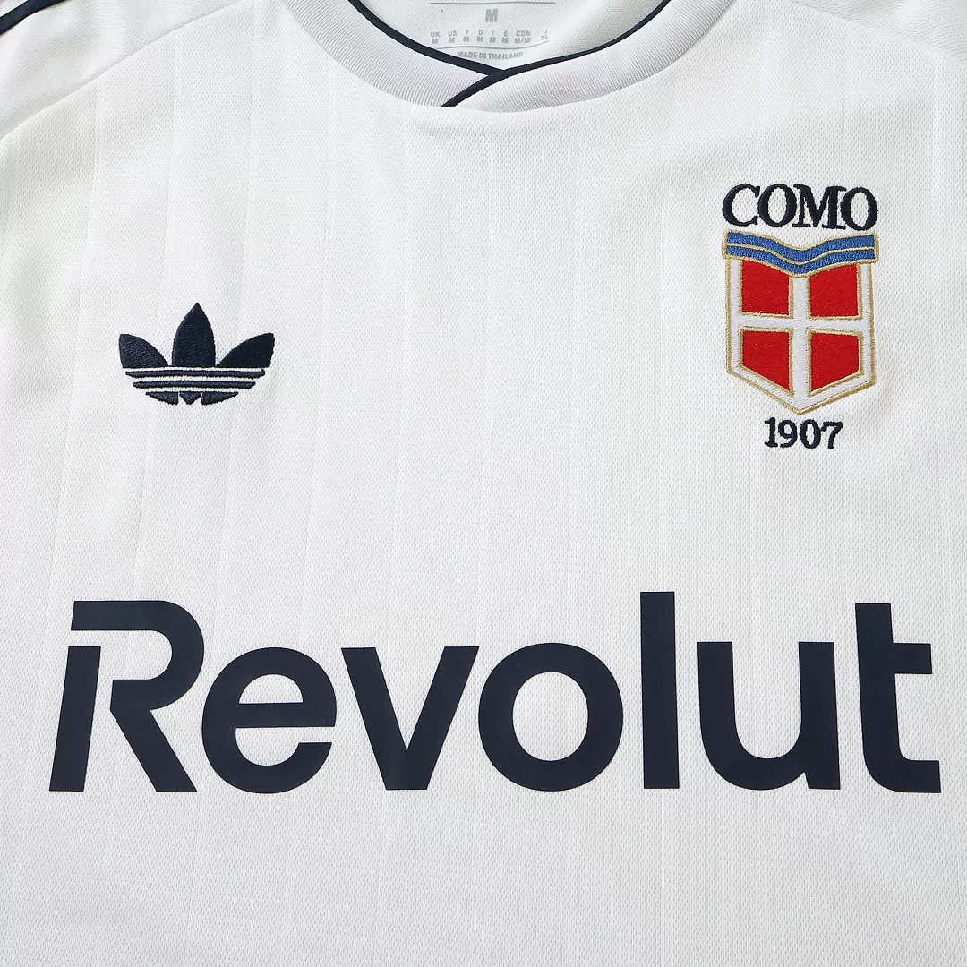 Maglia Como Away 26/27 Uomo Bianco | Maglia da Calcio - CalcioVivo
