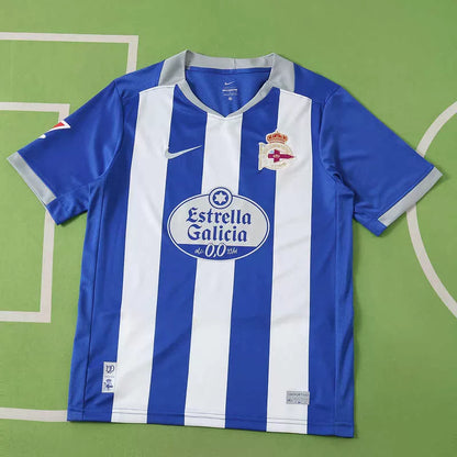 Maglia Deportivo De La Coruña Home 26/27 Uomo Blu e Bianco | Maglia da Calcio