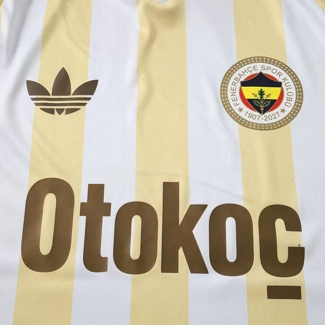 Maglia Fenerbahçe Away 26/27 Uomo Bianco e Giallo | Maglia da Calcio - CalcioVivo