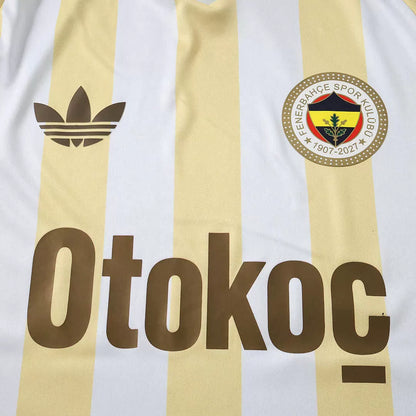 Maglia Fenerbahçe Away 26/27 Uomo Bianco e Giallo | Maglia da Calcio - CalcioVivo