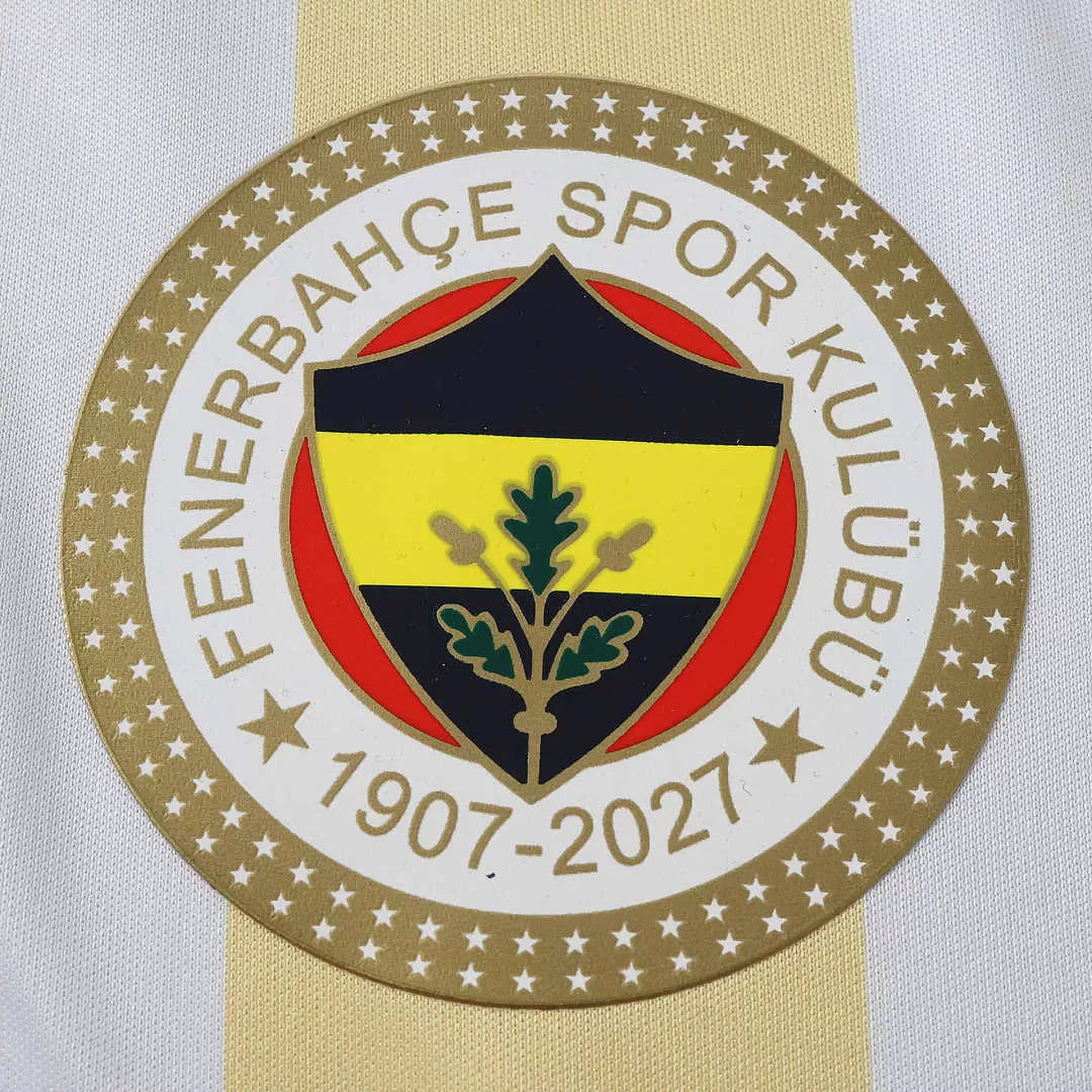 Maglia Fenerbahçe Away 26/27 Uomo Bianco e Giallo | Maglia da Calcio - CalcioVivo