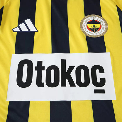 Maglia Fenerbahçe Home 26/27 Uomo Giallo e Nero | Maglia da Calcio