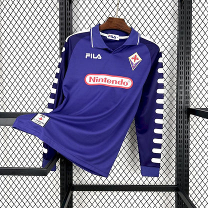 Maglia Fiorentina Home 98/99 Retro Manica Lunga