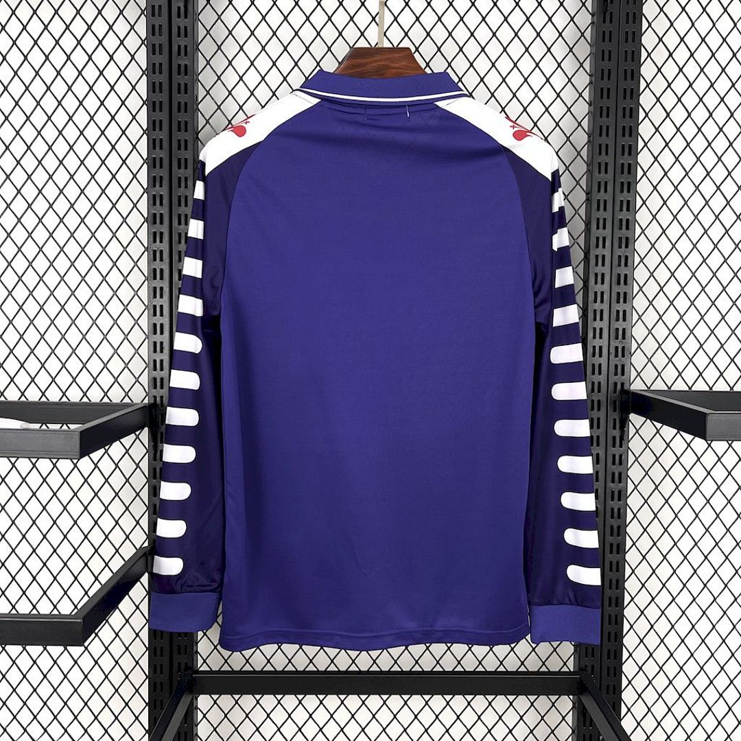 Maglia Fiorentina Home 98/99 Retro Manica Lunga